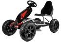 LEAN CARS Gokart na Pedały B012 Pompowane Koła Czarny