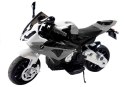 LEAN CARS Motocykl Motor na akumulator BMW S1000RR Srebrny