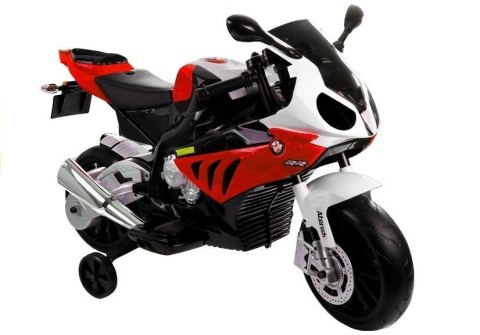 LEAN CARS Motor na akumulator BMW S1000RR Czerwony LEAN CARS Motor na akumulator BMW S1000RR Czerwony