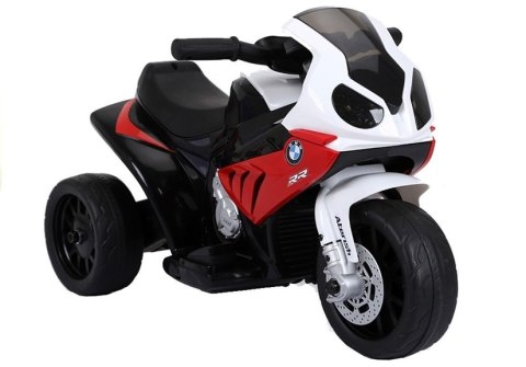 LEAN CARS Motor na akumulator BMW S1000RR Trójkołowy Czerwony LEAN CARS Motor na akumulator BMW S1000RR Trójkołowy Czerwony