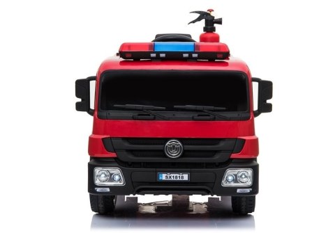 LEAN CARS Pojazd Na Akumulator Wóz Strażacki Czerwony SX1818 LEAN CARS Pojazd Na Akumulator Wóz Strażacki Czerwony SX1818