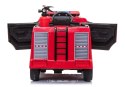 LEAN CARS Pojazd Na Akumulator Wóz Strażacki Czerwony SX1818