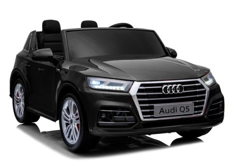 LEAN CARS Pojazd na Akumulator Audi Q5 2-os Czarny Lakier LEAN CARS Pojazd na Akumulator Audi Q5 2-os Czarny Lakier