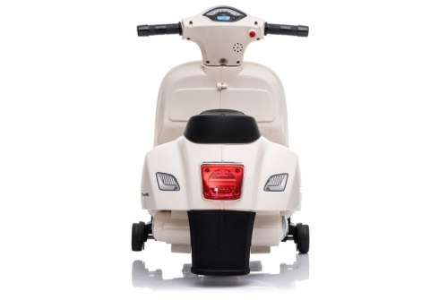 LEAN CARS Skuter na Akumulator Vespa GTS 300 Mini Biały LEAN CARS Skuter na Akumulator Vespa GTS 300 Mini Biały