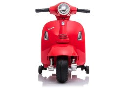 LEAN CARS Skuter na Akumulator Vespa GTS 300 Mini Czerwony