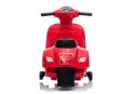 LEAN CARS Skuter na Akumulator Vespa GTS 300 Mini Czerwony