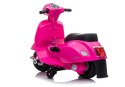 LEAN CARS Skuter na Akumulator Vespa GTS 300 Mini Różowy