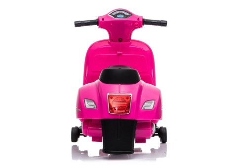 LEAN CARS Skuter na Akumulator Vespa GTS 300 Mini Różowy LEAN CARS Skuter na Akumulator Vespa GTS 300 Mini Różowy