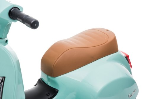 LEAN CARS Skuter na Akumulator Vespa GTS 300 Mini Turkusowy LEAN CARS Skuter na Akumulator Vespa GTS 300 Mini Turkusowy
