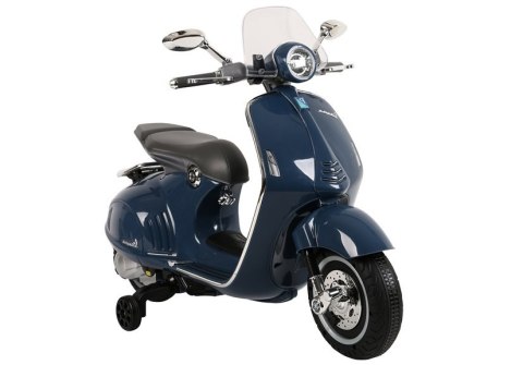 LEAN CARS Skuter na Akumulator Vespa GTS 300 Niebieski LEAN CARS Skuter na Akumulator Vespa GTS 300 Niebieski