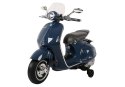 LEAN CARS Skuter na Akumulator Vespa GTS 300 Niebieski
