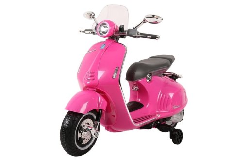 LEAN CARS Skuter na Akumulator Vespa GTS 300 Różowy LEAN CARS Skuter na Akumulator Vespa GTS 300 Różowy