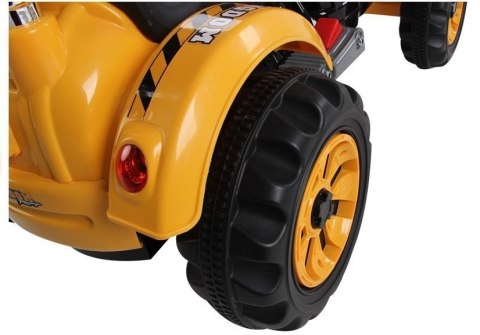 LEAN CARS Traktor na akumulator z Łyżką Koparka Pomarańczowy LEAN CARS Traktor na akumulator z Łyżką Koparka Pomarańczowy