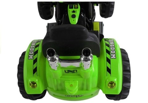LEAN CARS Traktor na akumulator z Łyżką Koparka Zielony LEAN CARS Traktor na akumulator z Łyżką Koparka Zielony