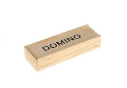 LEAN TOYS Gra Domino w Drewnianym Pudełku 28 Elementy