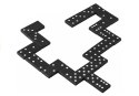 LEAN TOYS Gra Domino w Drewnianym Pudełku 28 Elementy