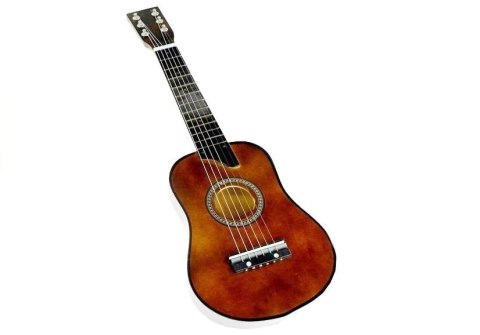 LEAN Toys Gitara Drewniana Klasyczna z Kostką Jasny Brąz LEAN Toys Gitara Drewniana Klasyczna z Kostką Jasny Brąz