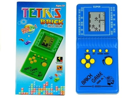 LEAN Toys Gra Elektroniczna Tetris Kieszonkowa Niebieska LEAN Toys Gra Elektroniczna Tetris Kieszonkowa Niebieska