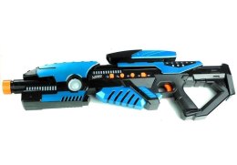 LEAN Toys Kosmiczny Pistolet 5 Kolorów Światła LED Dźwięk