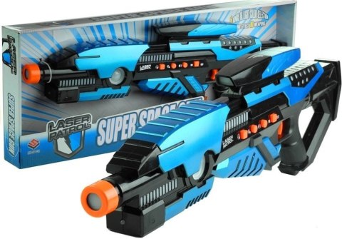 LEAN Toys Kosmiczny Pistolet 5 Kolorów Światła LED Dźwięk LEAN Toys Kosmiczny Pistolet 5 Kolorów Światła LED Dźwięk