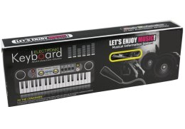LEAN Toys Organki Elektryczne Z Mikrofonem 37 Klawiszy