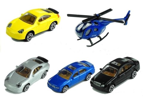 LEAN Toys Parking Poziomowy Tor Winda 4 Autka Helikopter LEAN Toys Parking Poziomowy Tor Winda 4 Autka Helikopter