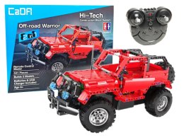 CaDA Klocki Konstrukcyjne Jeep Zdalnie Sterowany CADA 2.4G 531 Elementów