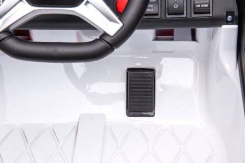 LEAN CARS Auto Na Akumulator Mercedes Benz G63 6X6 Biały LEAN CARS Auto Na Akumulator Mercedes Benz G63 6X6 Biały
