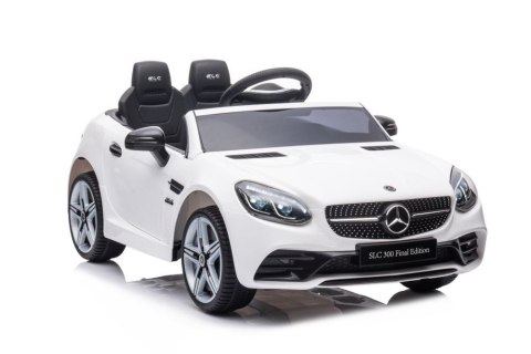 LEAN CARS Auto Na Akumulator Mercedes SLC 300 Biały LEAN CARS Auto Na Akumulator Mercedes SLC 300 Biały