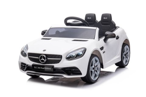 LEAN CARS Auto Na Akumulator Mercedes SLC 300 Biały LEAN CARS Auto Na Akumulator Mercedes SLC 300 Biały