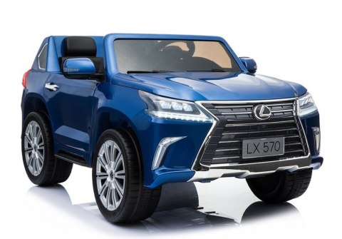 LEAN CARS Auto na Akumulator LEXUS DK-LX570 Niebieski Lakierowany LEAN CARS Auto na Akumulator LEXUS DK-LX570 Niebieski Lakierowany