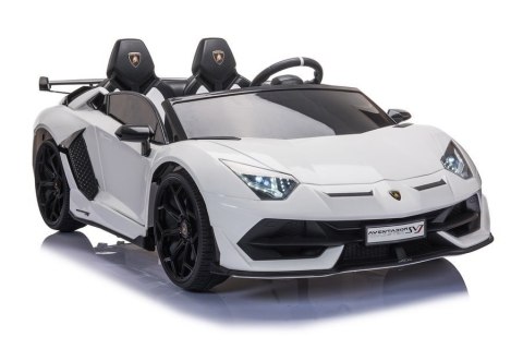 LEAN CARS Auto na akumulator Lamborghini Aventador SX2028 Biały
