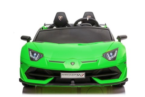 LEAN CARS Auto na akumulator Lamborghini Aventador SX2028 Zielony LEAN CARS Auto na akumulator Lamborghini Aventador SX2028 Zielony