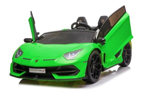 LEAN CARS Auto na akumulator Lamborghini Aventador SX2028 Zielony LEAN CARS Auto na akumulator Lamborghini Aventador SX2028 Zielony