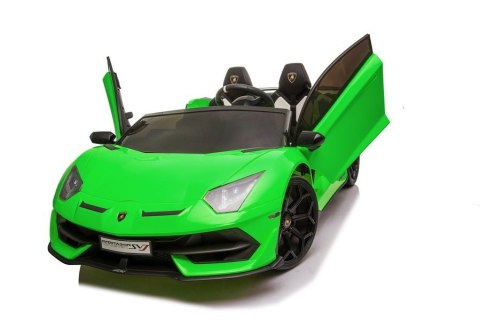 LEAN CARS Auto na akumulator Lamborghini Aventador SX2028 Zielony LEAN CARS Auto na akumulator Lamborghini Aventador SX2028 Zielony