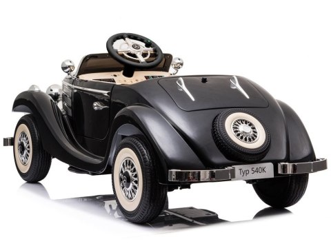 LEAN CARS Auto na akumulator Mercedes 540K Czarny LEAN CARS Auto na akumulator Mercedes 540K Czarny