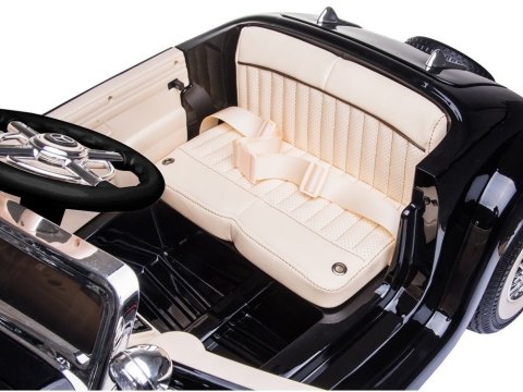 LEAN CARS Auto na akumulator Mercedes 540K Czarny LEAN CARS Auto na akumulator Mercedes 540K Czarny