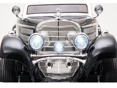 LEAN CARS Auto na akumulator Mercedes 540K Czarny LEAN CARS Auto na akumulator Mercedes 540K Czarny