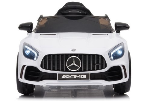 LEAN CARS Auto na akumulator Mercedes AMG GT R Biały LEAN CARS Auto na akumulator Mercedes AMG GT R Biały