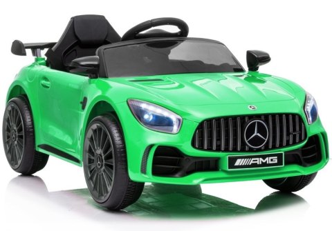 LEAN CARS Auto na akumulator Mercedes AMG GT R Zielony LEAN CARS Auto na akumulator Mercedes AMG GT R Zielony