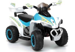 LEAN CARS Quad na Akumulator GTS1188-A Biały Policyjny