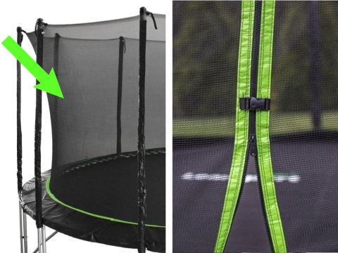 LEAN Sport Siatka Zewnętrzna do Trampoliny 14ft LEAN SPORT PRO LEAN Sport Siatka Zewnętrzna do Trampoliny 14ft LEAN SPORT PRO