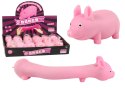 LEAN TOYS Elastyczna Różowa Świnka Gniotek Squishy Zabawka Sensoryczna
