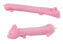LEAN TOYS Elastyczna Różowa Świnka Gniotek Squishy Zabawka Sensoryczna