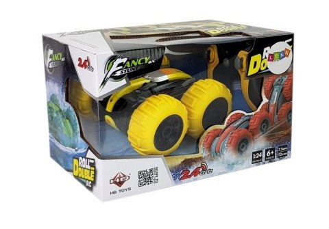 LEAN Toys Amfibia Dwustronna Zdalnie Sterowana Żółta 1:24 LEAN Toys Amfibia Dwustronna Zdalnie Sterowana Żółta 1:24