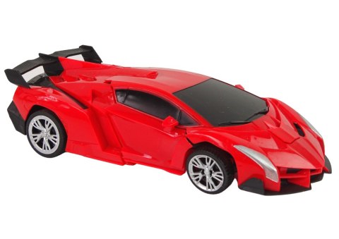 LEAN Toys Auto Robot 2w1 Pilot R/C Zdalnie sterowane Czerwony LEAN Toys Auto Robot 2w1 Pilot R/C Zdalnie sterowane Czerwony