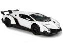 LEAN Toys Auto Sportowe R/C 1:24 Lamborghini Veneno Białe 2.4 G Światła