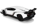 LEAN Toys Auto Sportowe R/C 1:24 Lamborghini Veneno Białe 2.4 G Światła