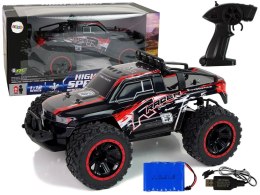 LEAN Toys Auto Terenowe Off-Road R/C 2.4 G Amortyzatory 1:12 Czerwony