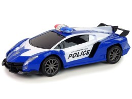 LEAN Toys Auto Wyścigowe Policja R/C Zdalnie Sterowane Policyjne + Akumulator